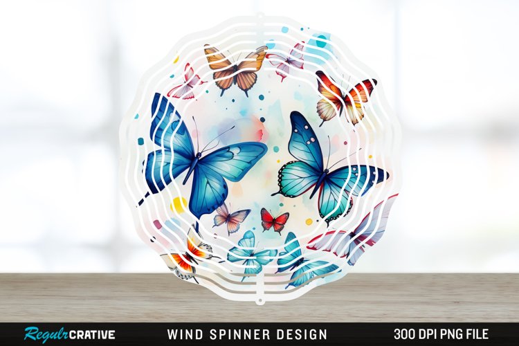 Watercolor Butterfly Clipart Image 24