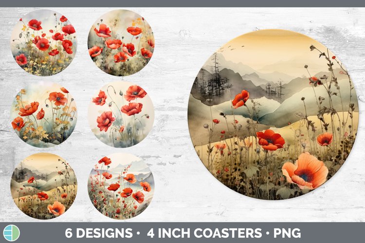 Watercolor Flowers Image 5