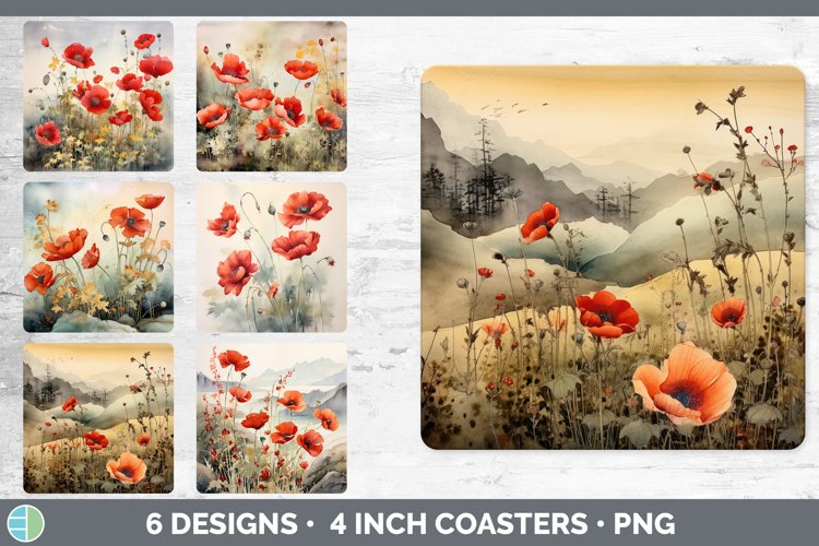 Watercolor Flowers Image 22