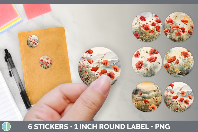 Watercolor Flowers Image 5