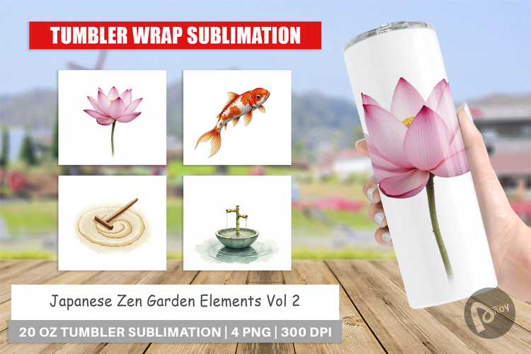 Zen Garden Elements Tumbler