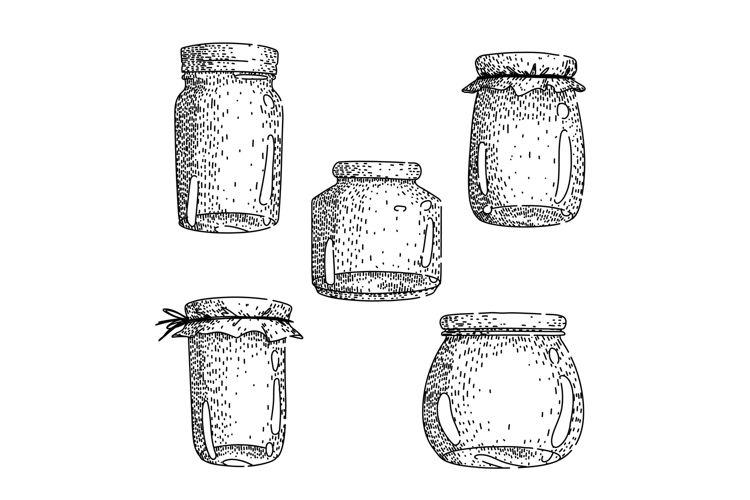 Jars Drawing Image 7