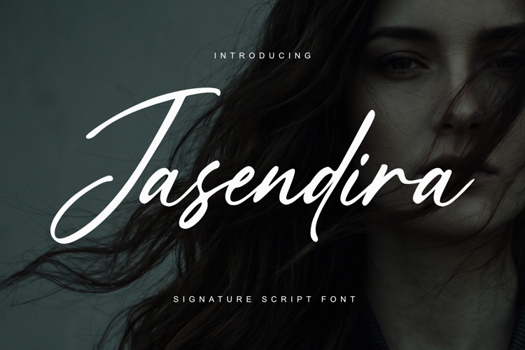 Jasendira - Signature Script Font