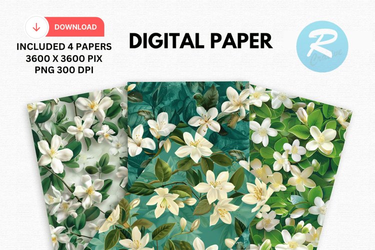 Floral Background Image 19