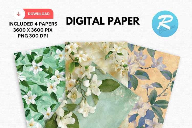 Floral Background Image 12