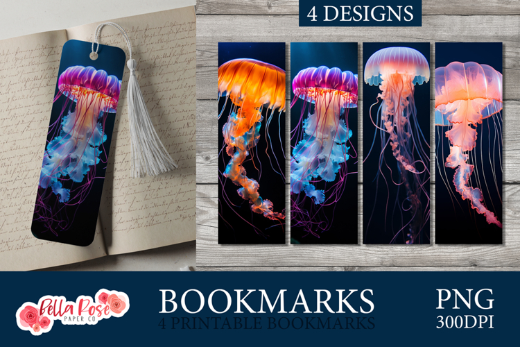 Jellyfish | Printable Bookmarks