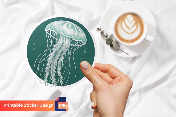 Jellyfish Clipart Image 17
