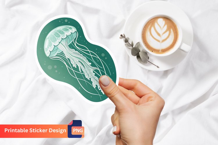 Jellyfish Clipart Image 15