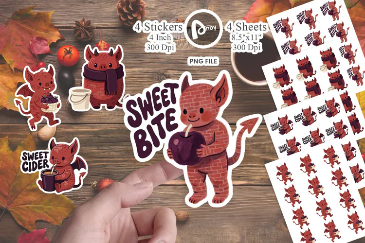 Jersey Devil Harvest Sticker