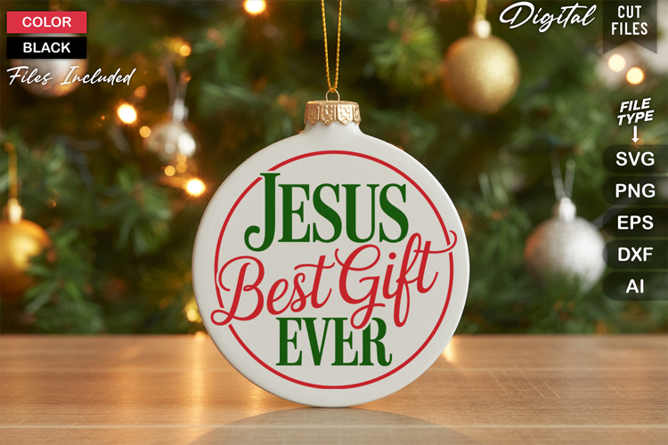 Funny Christmas Ornament Svg Image 23
