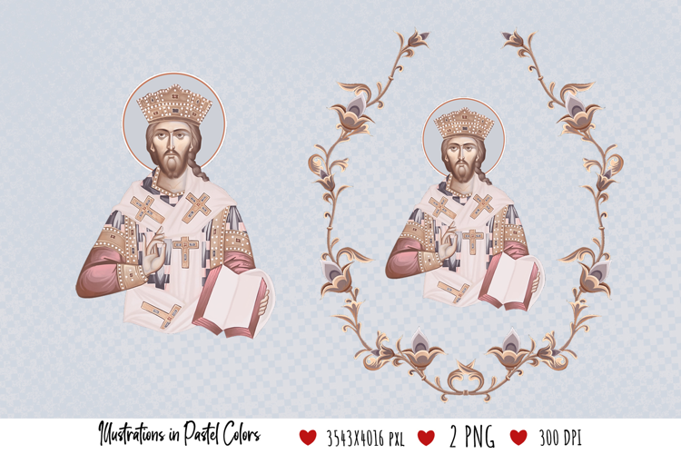 Jesus Christ the Greatest Bishop Christian Illustration