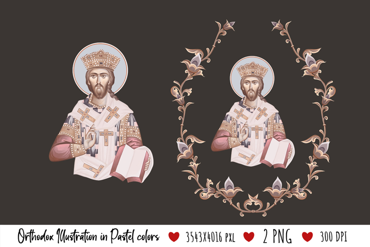 Jesus Christ the Greatest Bishop Christian Illustration