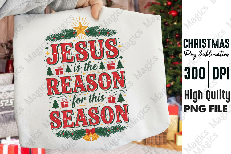 Jesus Christmas Quote Sublimation