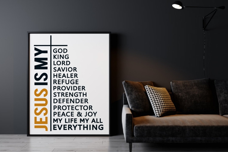 Jesus SVG Bundle Christian Quotes SVG God Faith Cross Bible