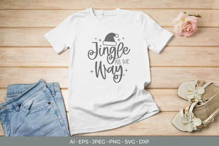 Jingle All The Way SVG