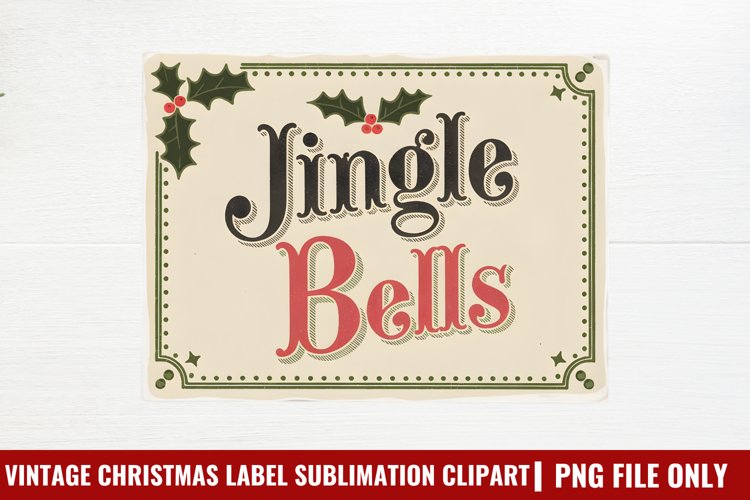 Vintage Christmas Clipart Image 15