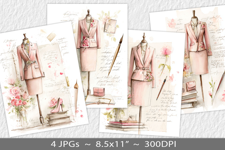 Vintage Woman Illustration Image 2