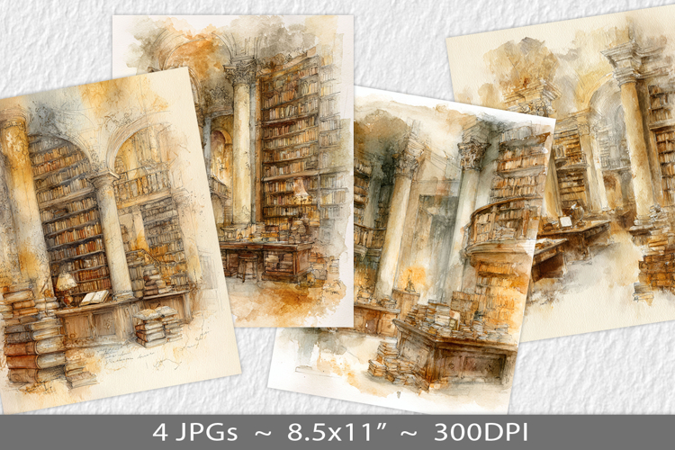 Letter paper junk journal backgrounds