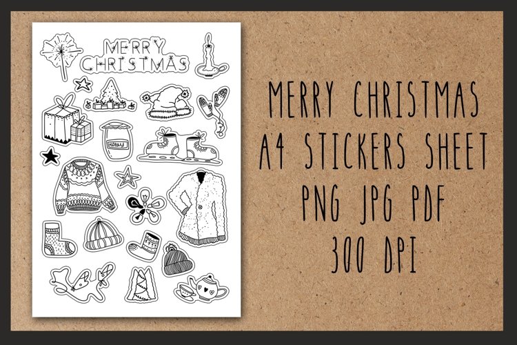 Merry Christmas Clipart Image 19