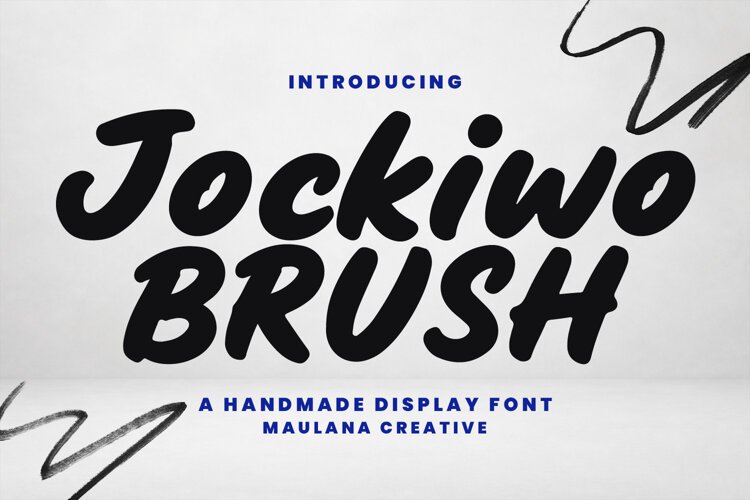 Jockiwo Casual Handmade Display Font example image 1