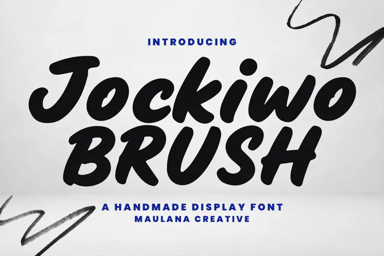 Jockiwo Casual Handmade Display Font