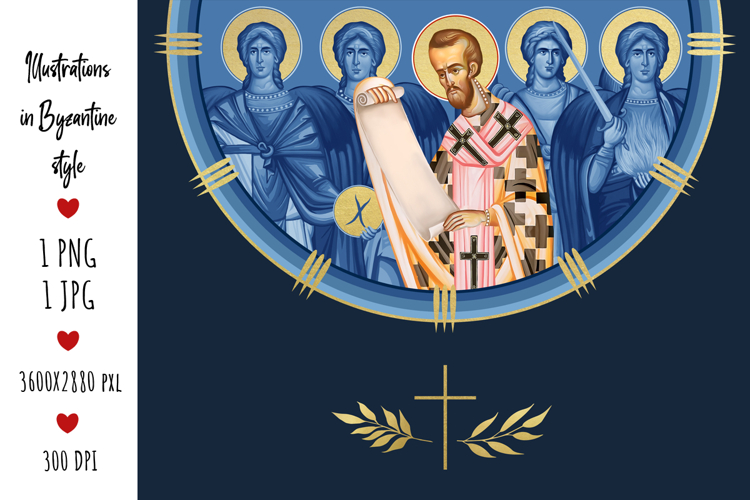 John Chrysostom and 4 Cardinal Points