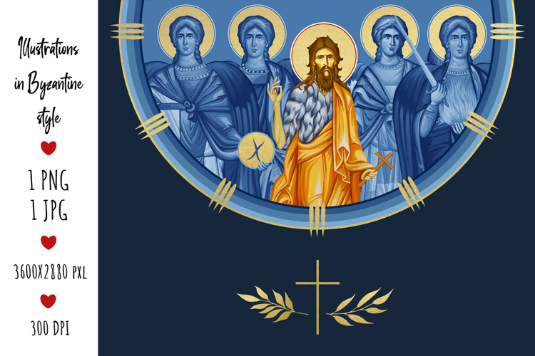 John the Baptist and 4 Cardinal Points