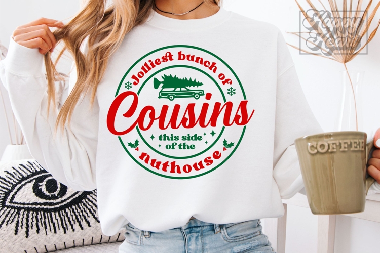 Jolliest Bunch Of Cousins SVG PNG - Griswolds Christmas