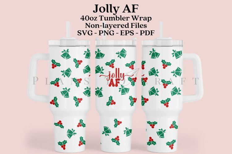 Christmas Tumbler Wrap