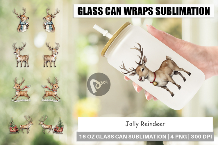 Reindeer Clipart Image 17