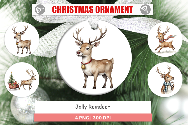 Reindeer Clipart Image 9