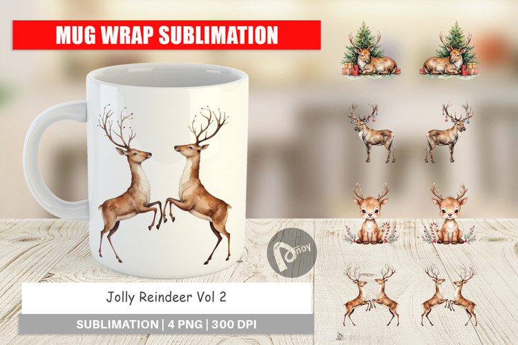 Reindeer Clipart Image 10
