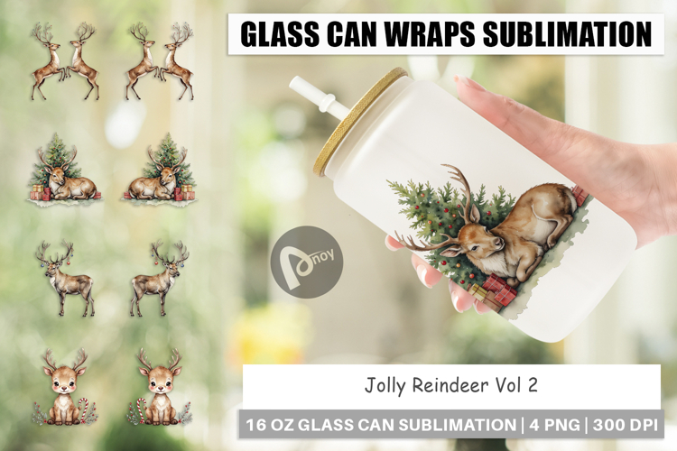 Reindeer Clipart Image 16