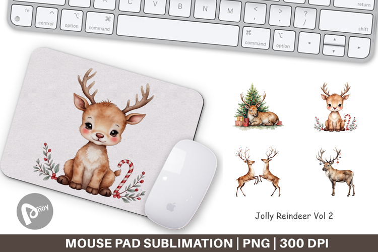 Reindeer Clipart Image 12
