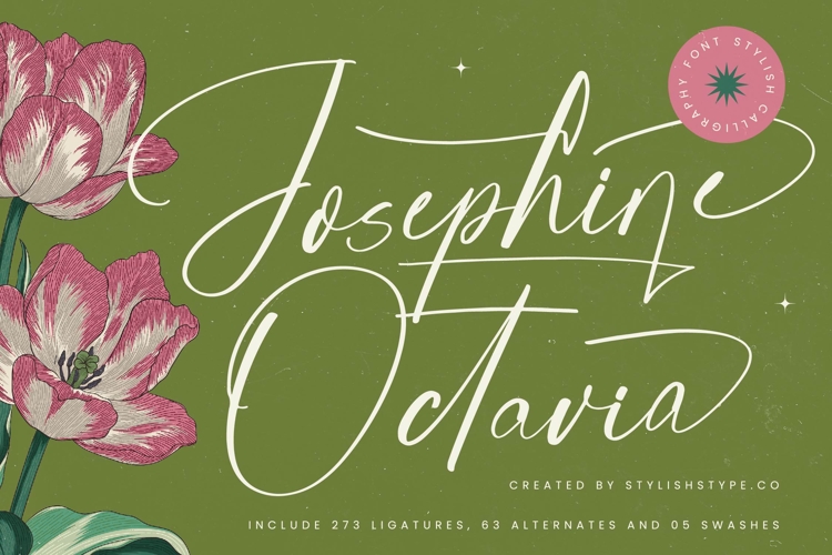 Josephine Octavia - Stylish Calligraphy Font