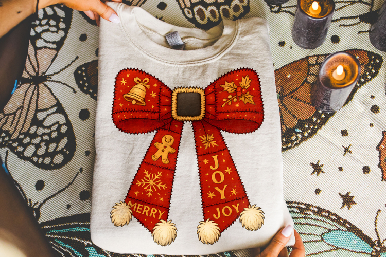 Christmas Bow Clipart Image 3