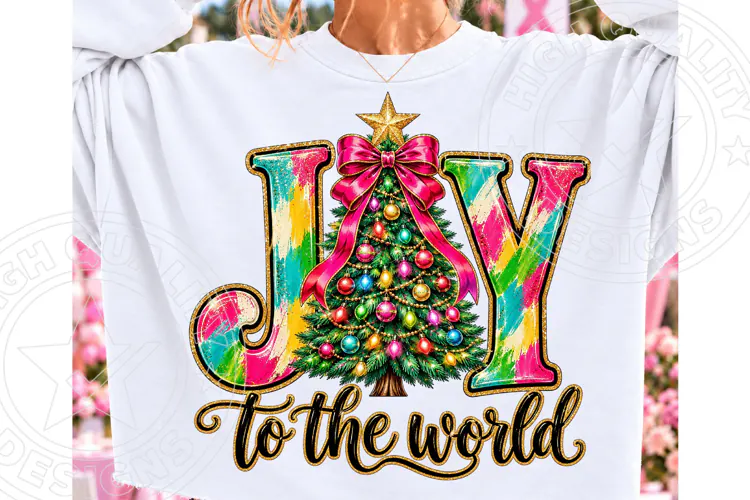 Joy to the World Christmas PNG