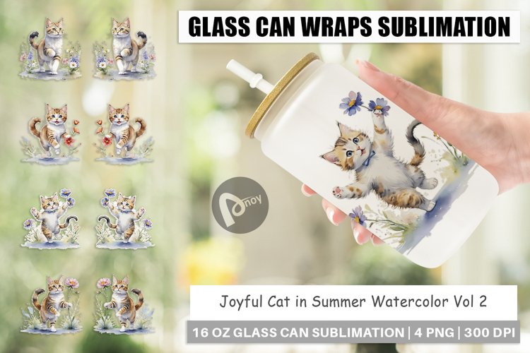 Cat Watercolor Image 13