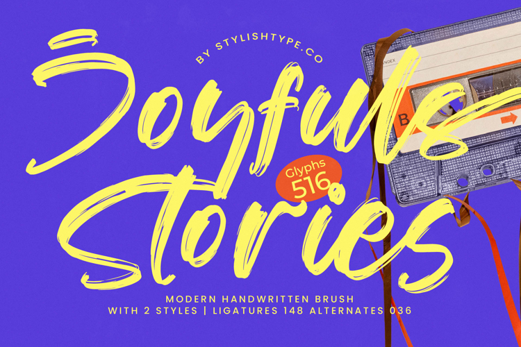 The Joyfuls Stories - Modern Handwritten