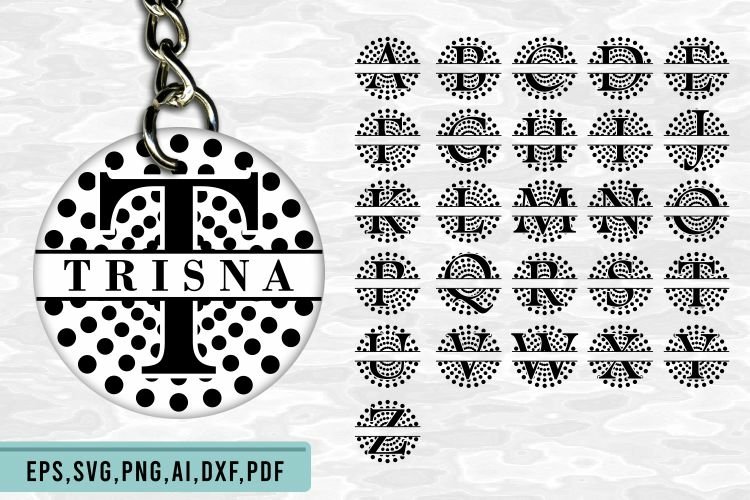 Round Monogram Svg Image 16