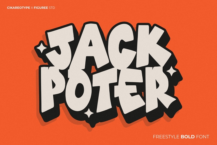 Jackpoter - Freestyle Bold Font