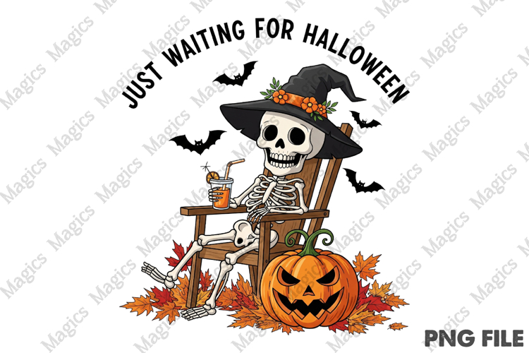 Just Waiting for Halloween T-Shirt