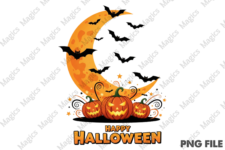 Happy Halloween T-shirt Design