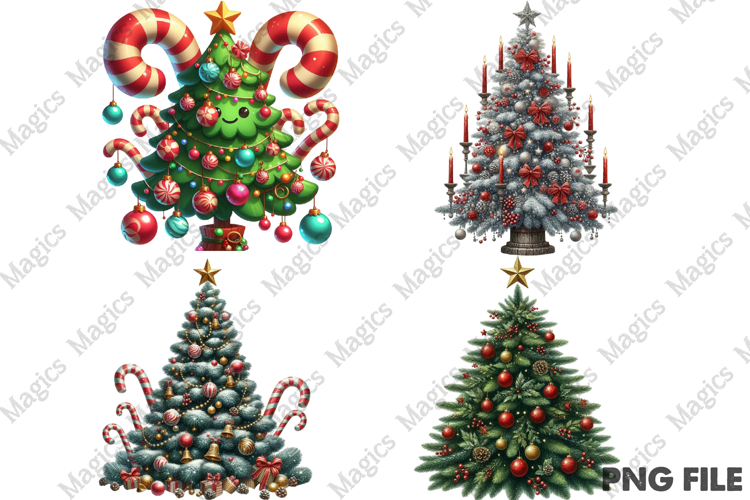 Christmas Tree Png Image 16