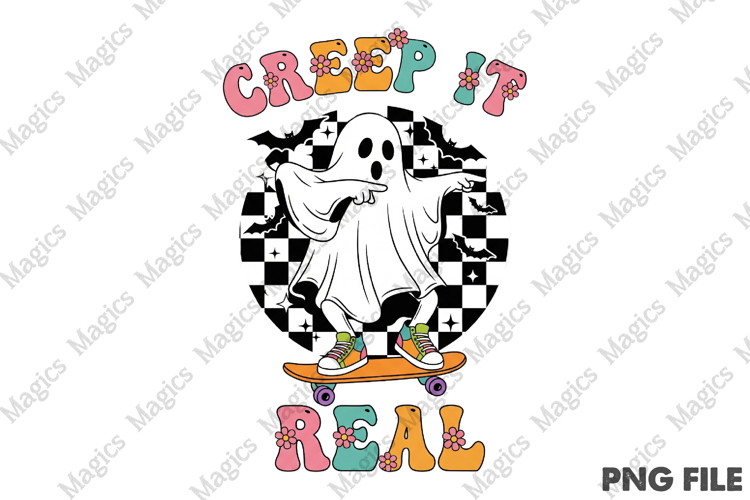 Retro Halloween Groovy T-shirt
