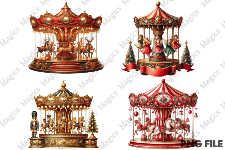 Carousel Clipart Image 19