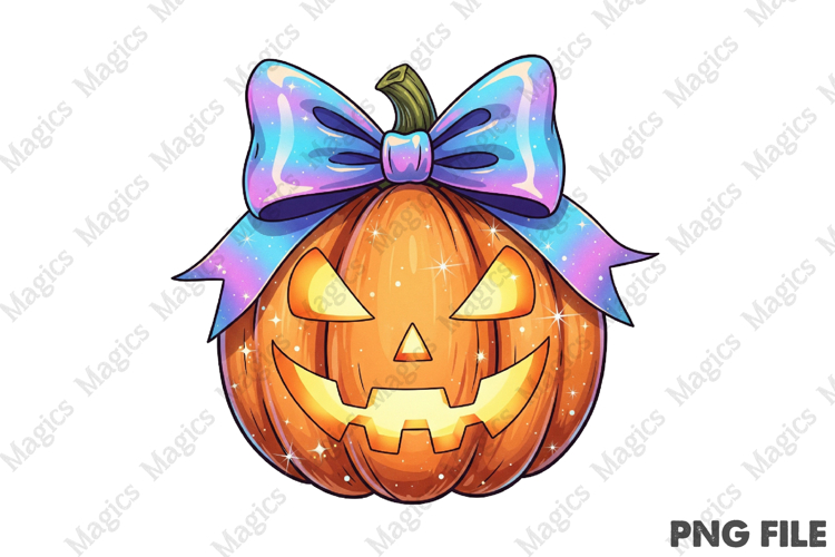 Halloween Iridescent Pumpkin Coquette