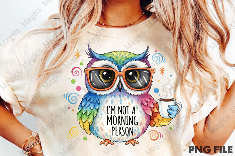 Im not a morning person png