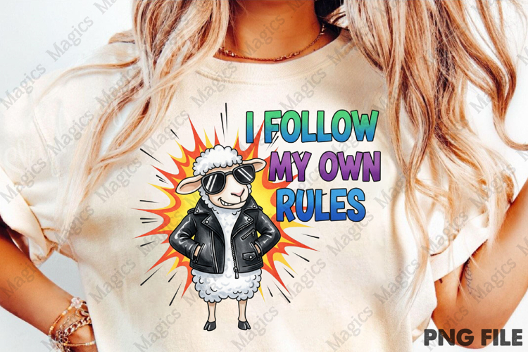 I follow my own rules png