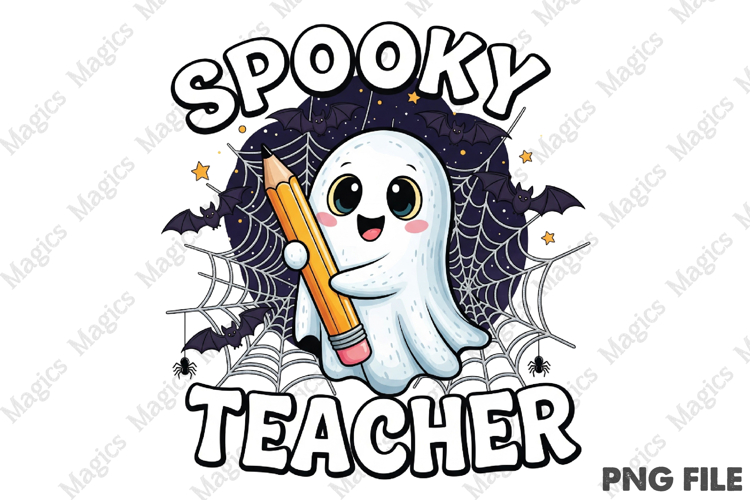 Spooky Teacher Png